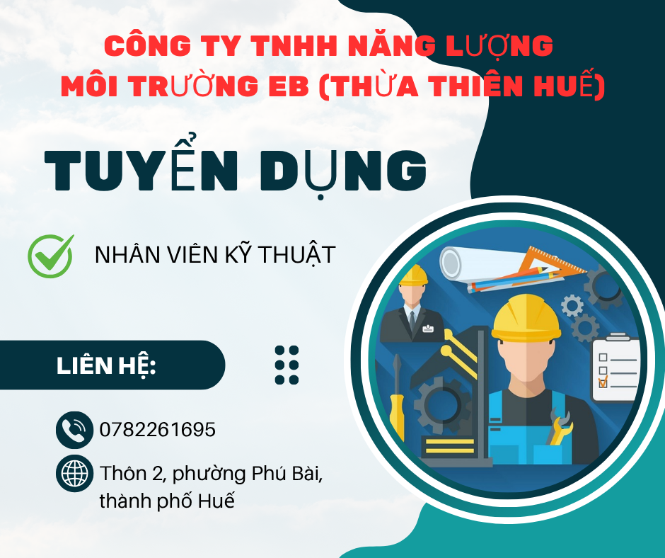 CÔNG TY TNHH NĂNG LƯỢNG MÔI TRƯỜNG EB (THỪA THIÊN HUẾ) 